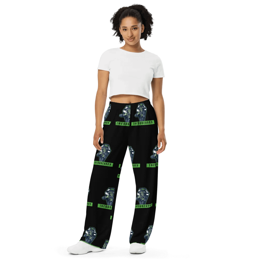 the dons logo Wide-Leg Pants product image (9)