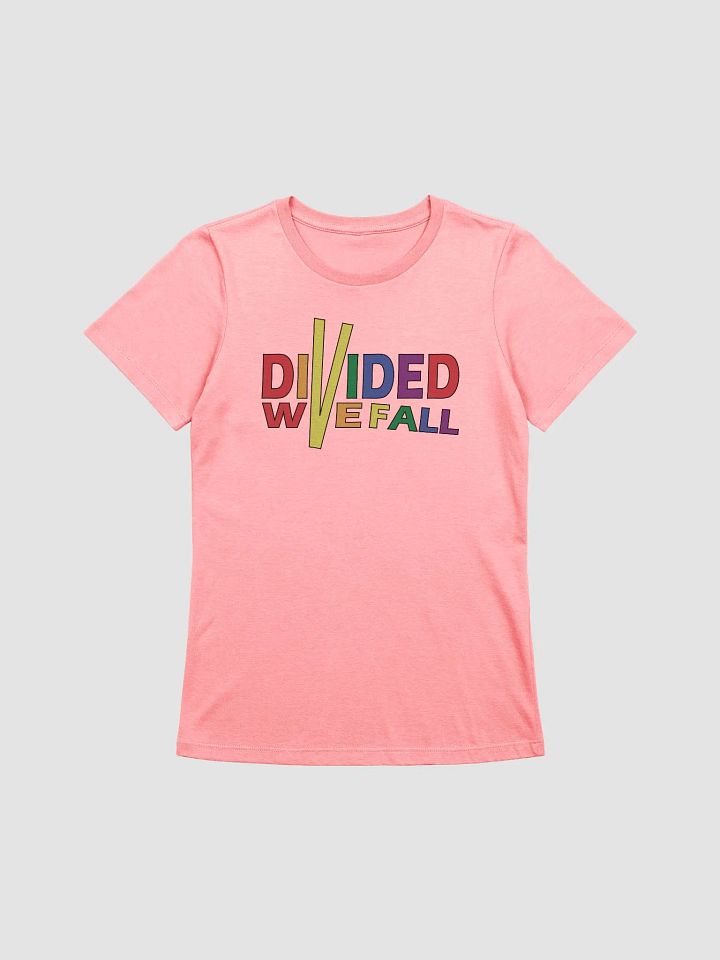 Divided We Fall - Colour - Bella+Canvas Women's Supersoft Relaxed-fit T-Shirt product image (1)