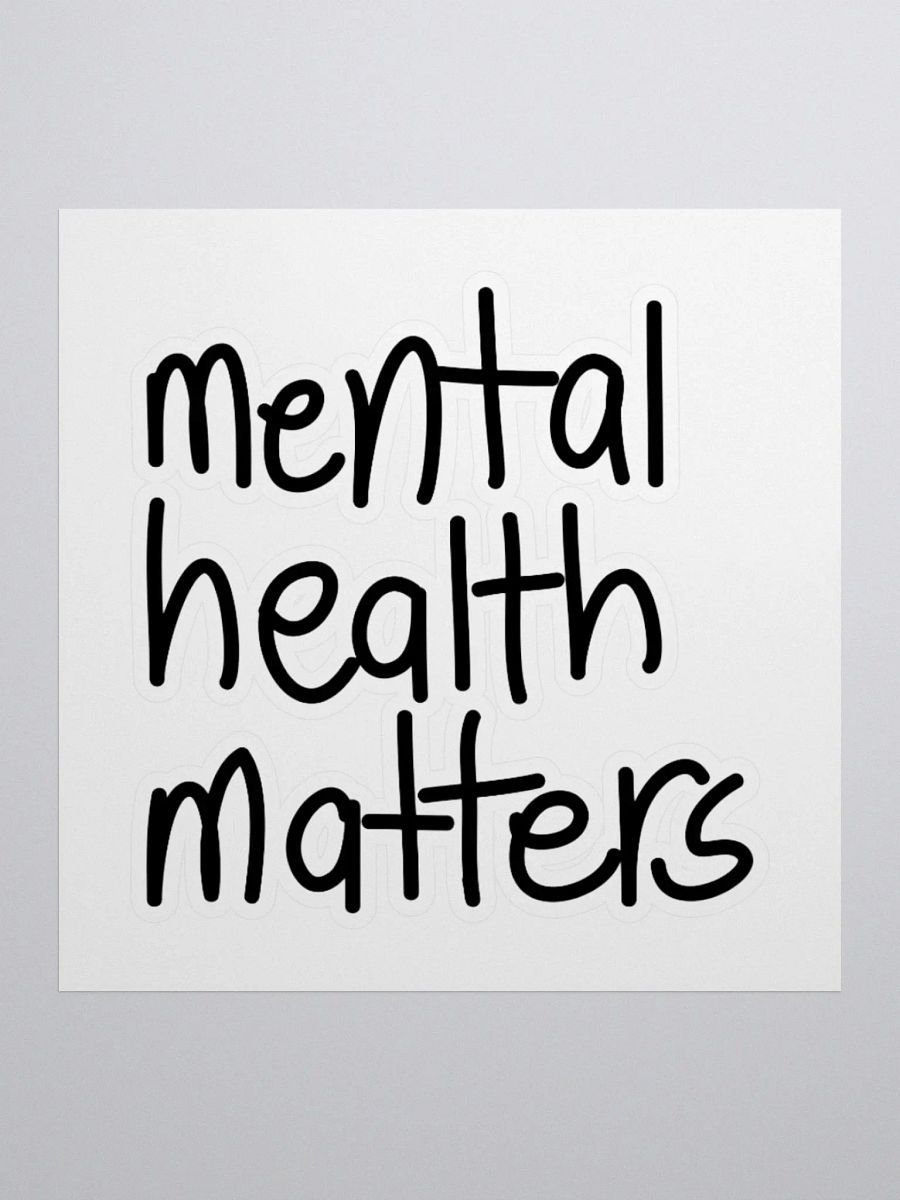 Mental Health Matters Sticker product image (2)