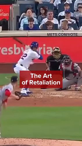AJ’s got the art of retaliation down. ⚾️