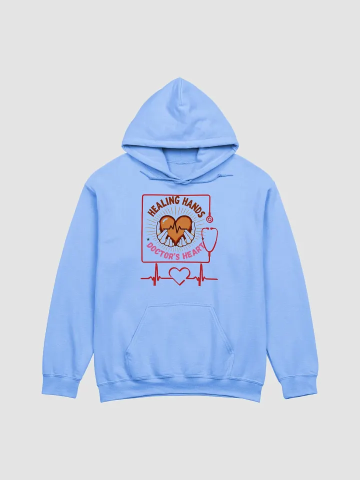 Healing Hands Doctor's Heart Hoodie product image (3)