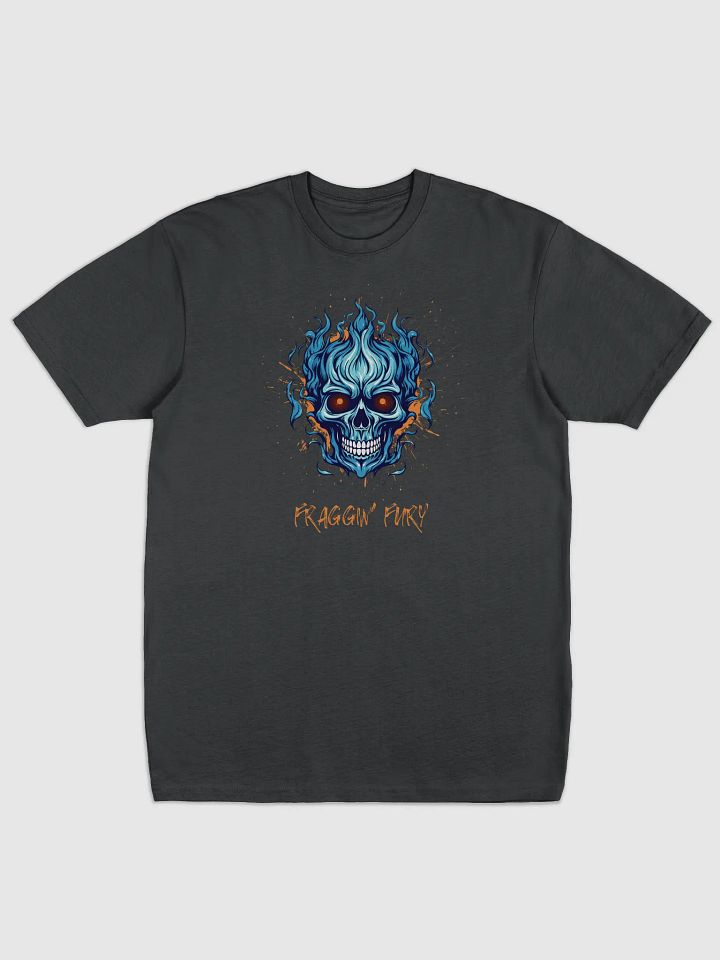 Fraggin' Fury Flaming Skull Men's Tee product image (1)