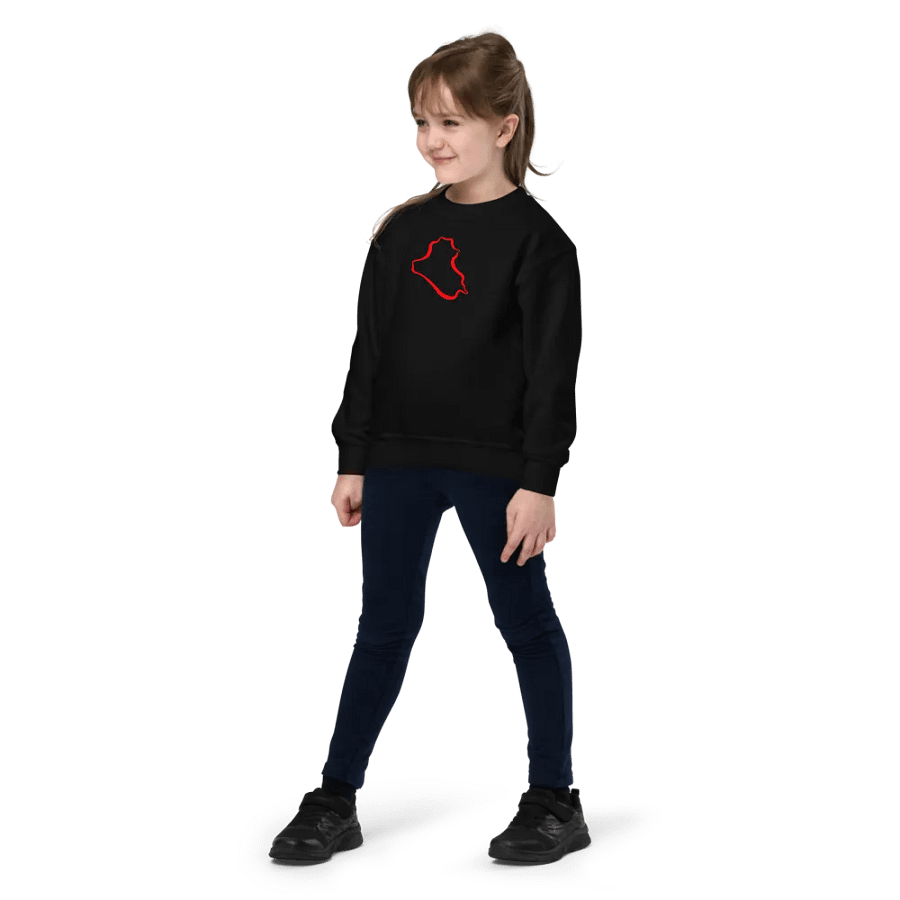 Iraqi Map Youth Sweatshirt product image (5)