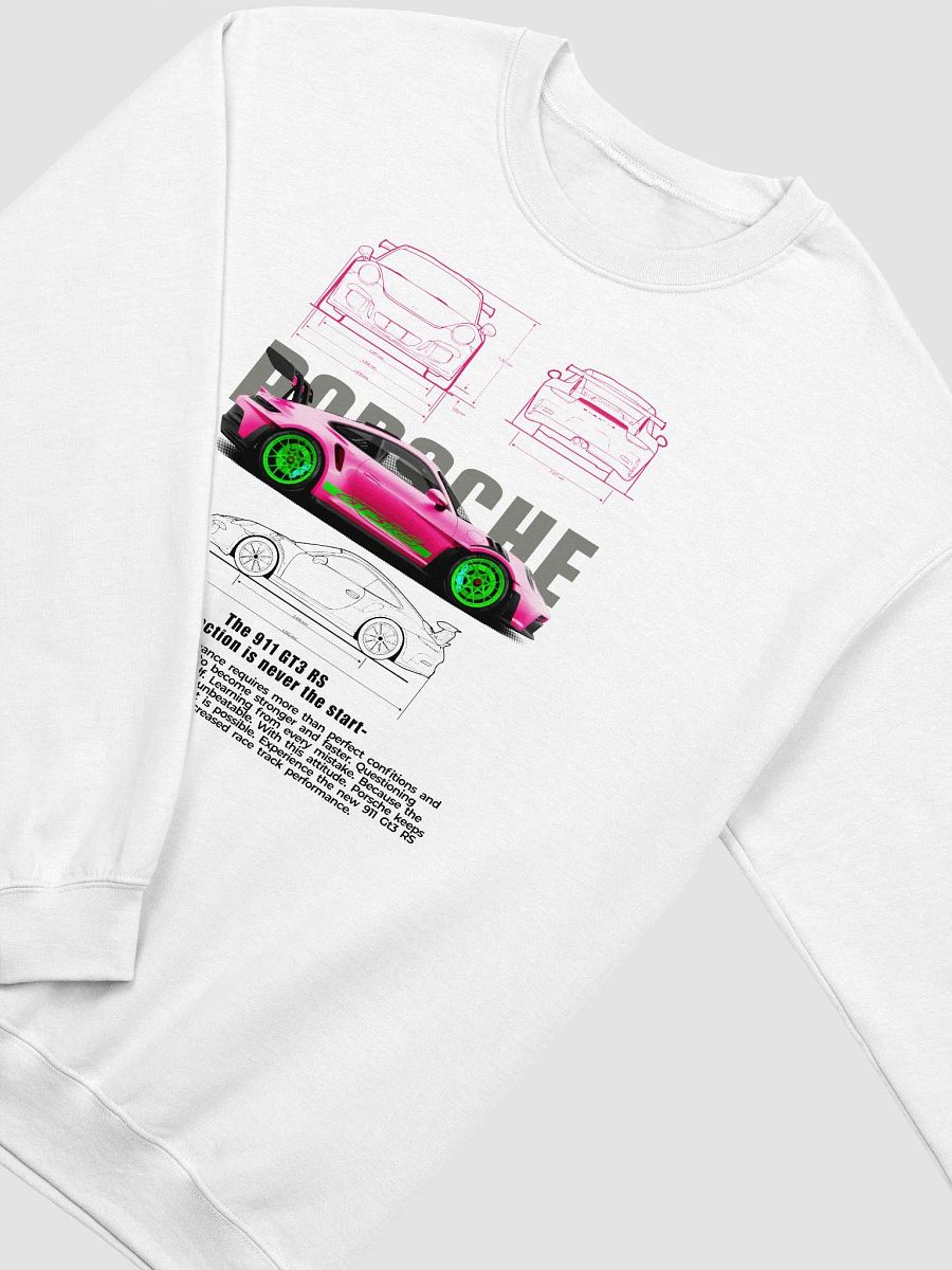 Porsche GT3 RS Schematic Sweatshirt product image (2)