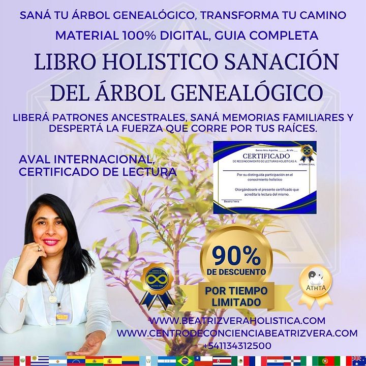 Libro holistico sanación del árbol genealógico product image (1)