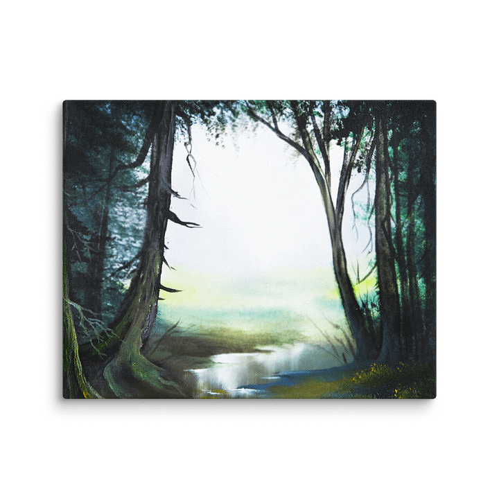 Reflections of Solitude Deep Forest Still Water product image (6)