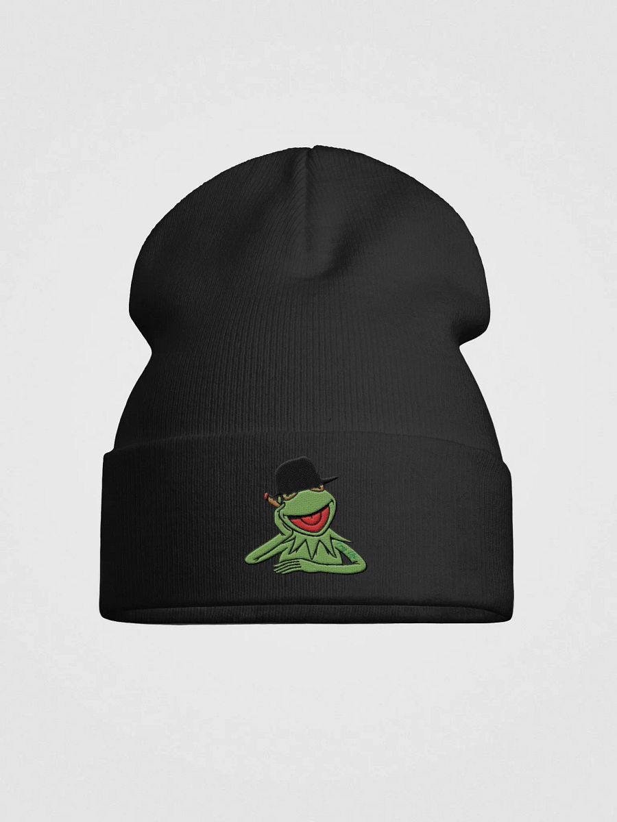 Thug Life Kermit Knit Beanie product image (3)