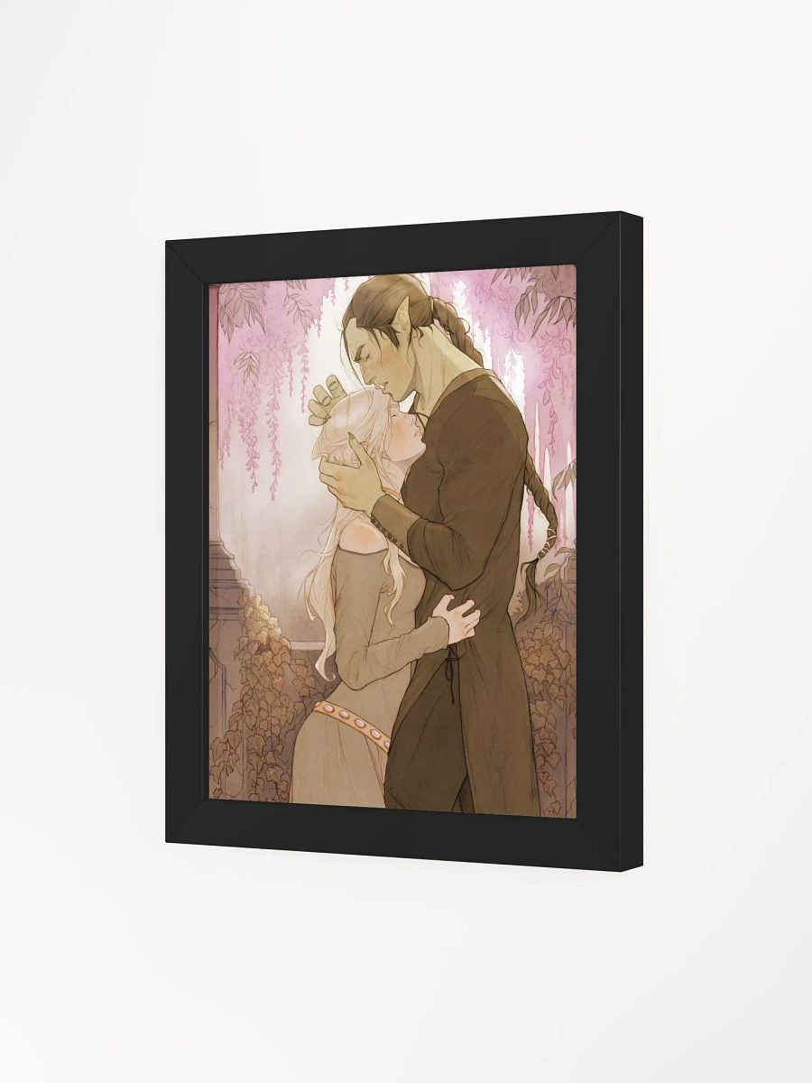 The Librarian and the Orc Framed Art Print, by E.K. Belsher product image (3)