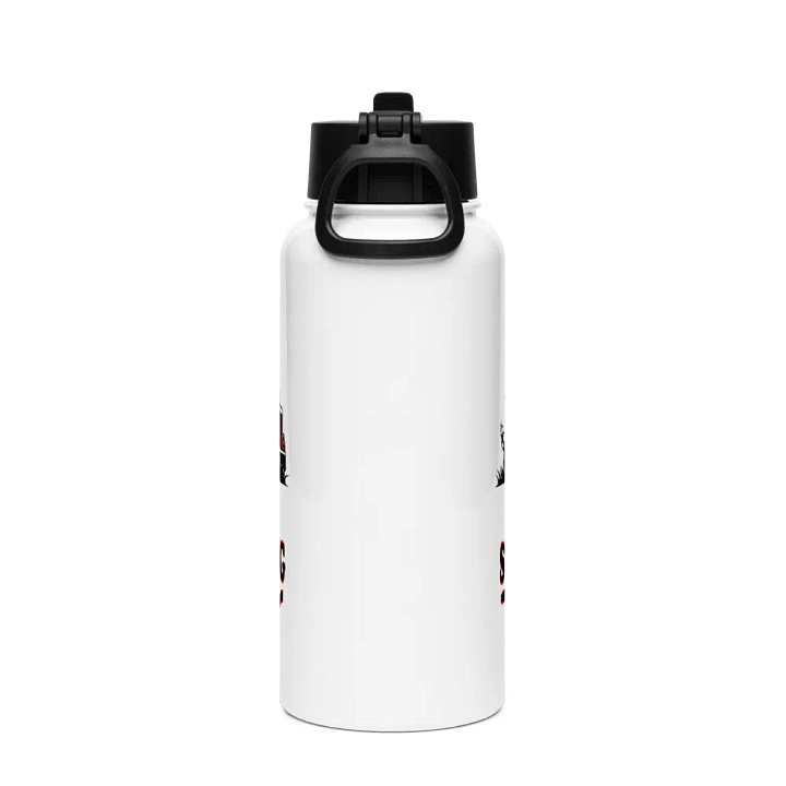 Stainless Steel Water Bottle with a Straw Lid REDDOG LOGO product image (2)