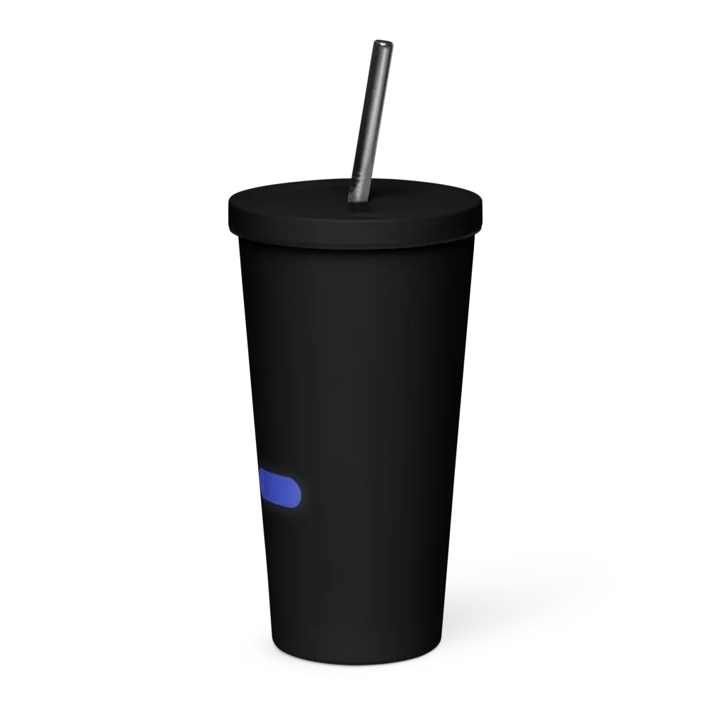 Insulated Tumbler with a Straw product image (3)