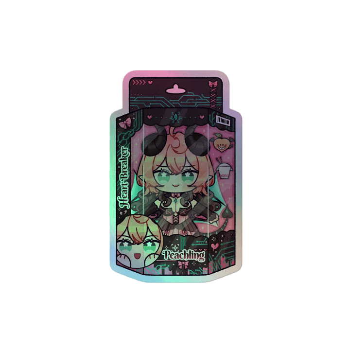 All Dolled Up Holographic Sticker product image (1)