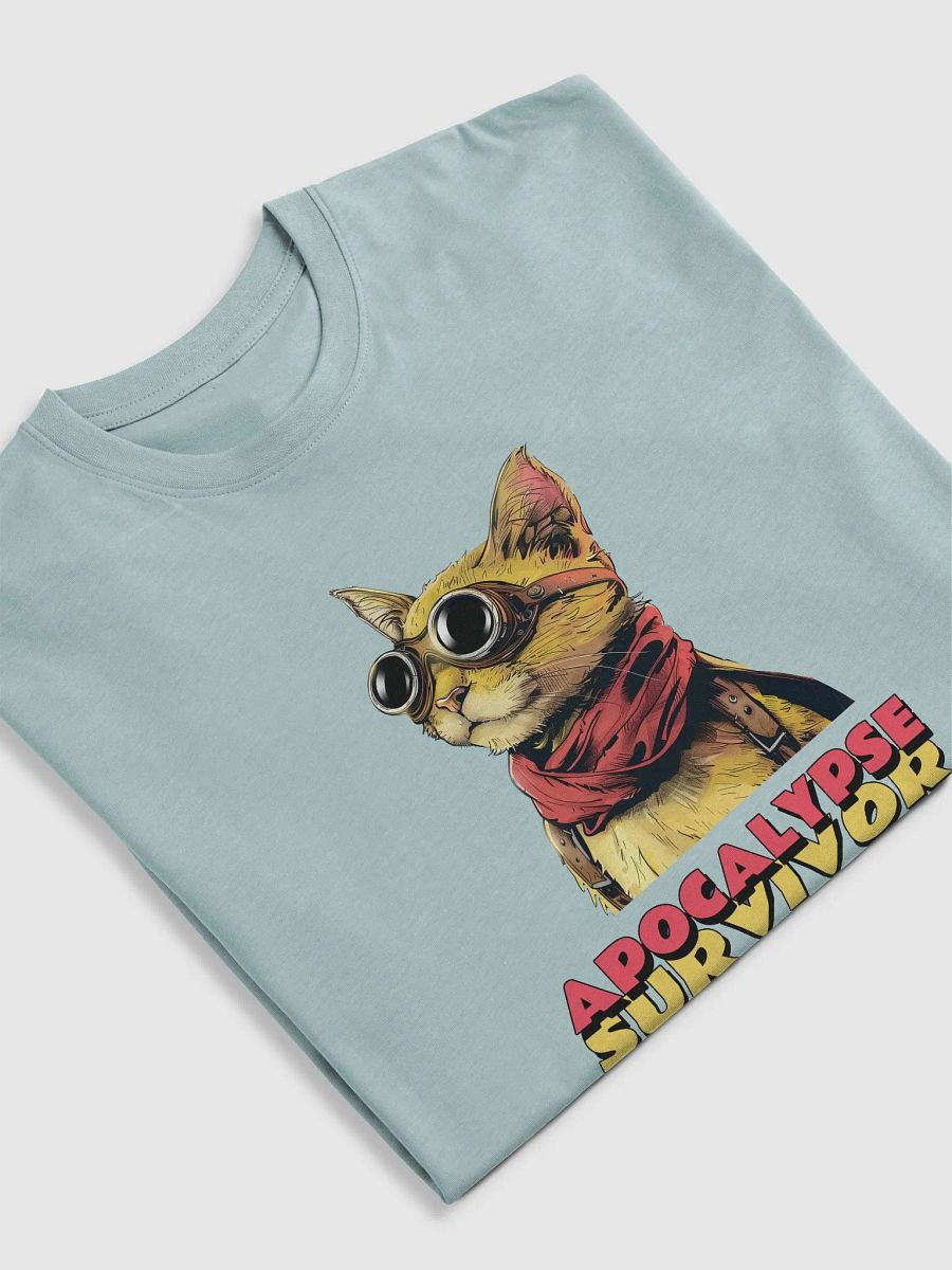 Apocalypse Survivor Aviator Cat Tee product image (33)