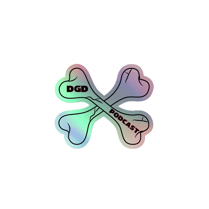 Bold & Holographic DGD Podcast Sticker Pack product image (1)