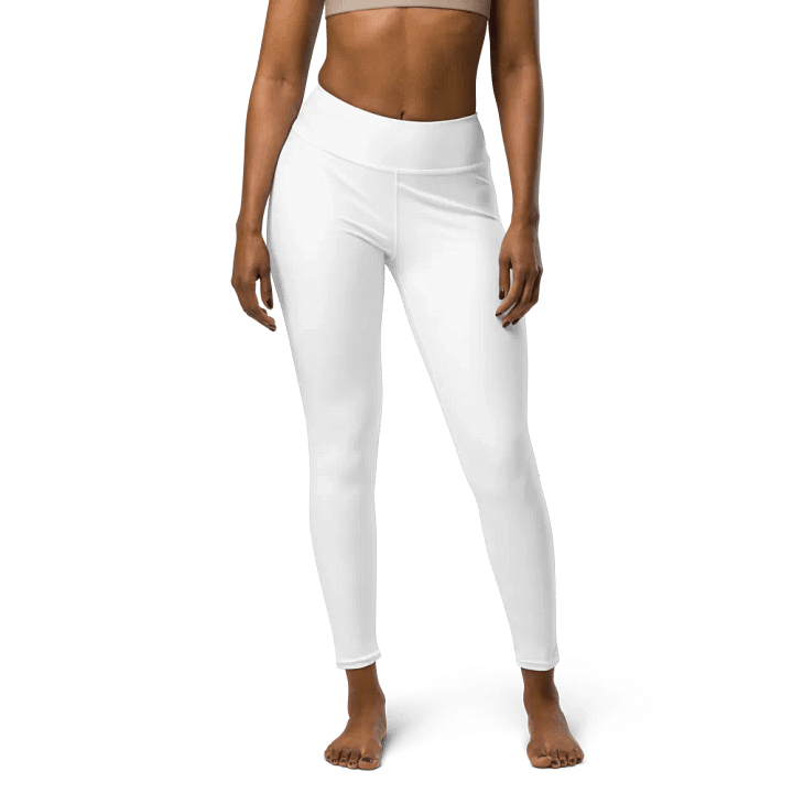 White Yoga Leggings product image (2)