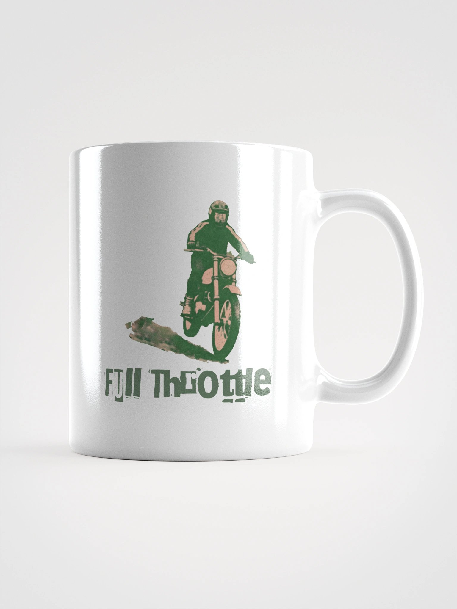 Full Throttle White Glossy Mug product image (1)