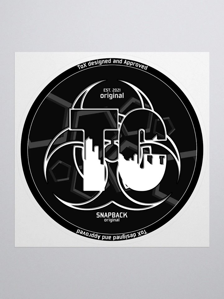 ToX snapback sticker product image (2)