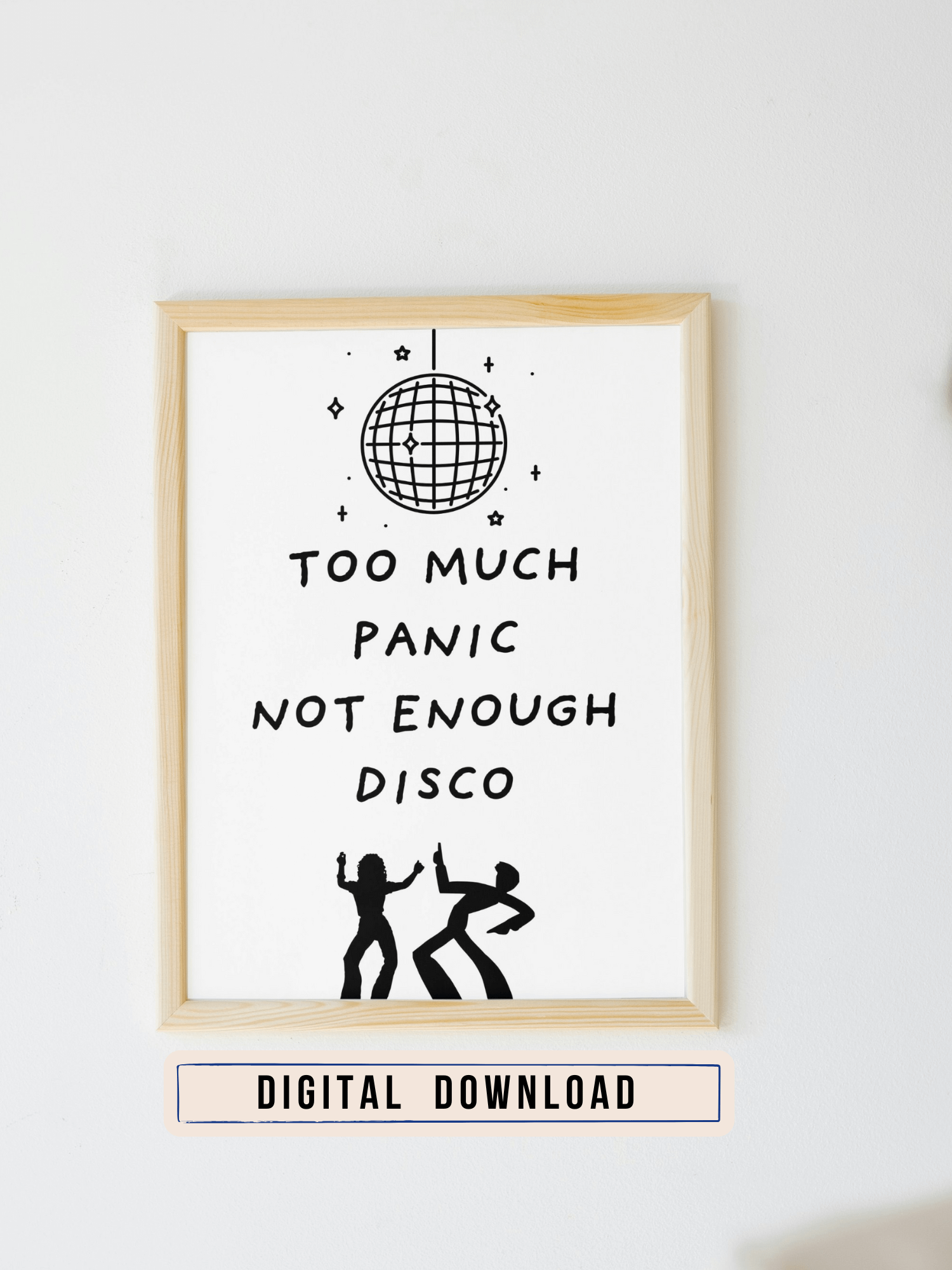 Too Much Panic, Not Enough Disco product image (1)
