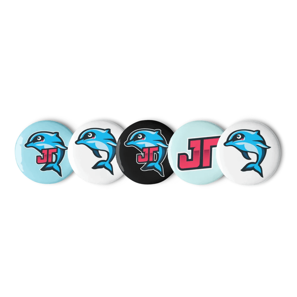 JT Dolphin Pin Button Set product image (6)