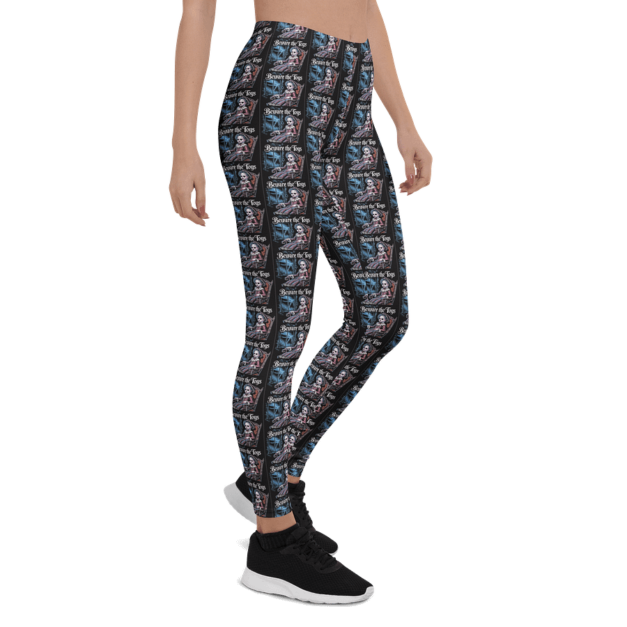 Midnight Veil Designs Beware the Toys Gothic Fantasy Women's All-Over Print Leggings (XS-XL) product image (6)