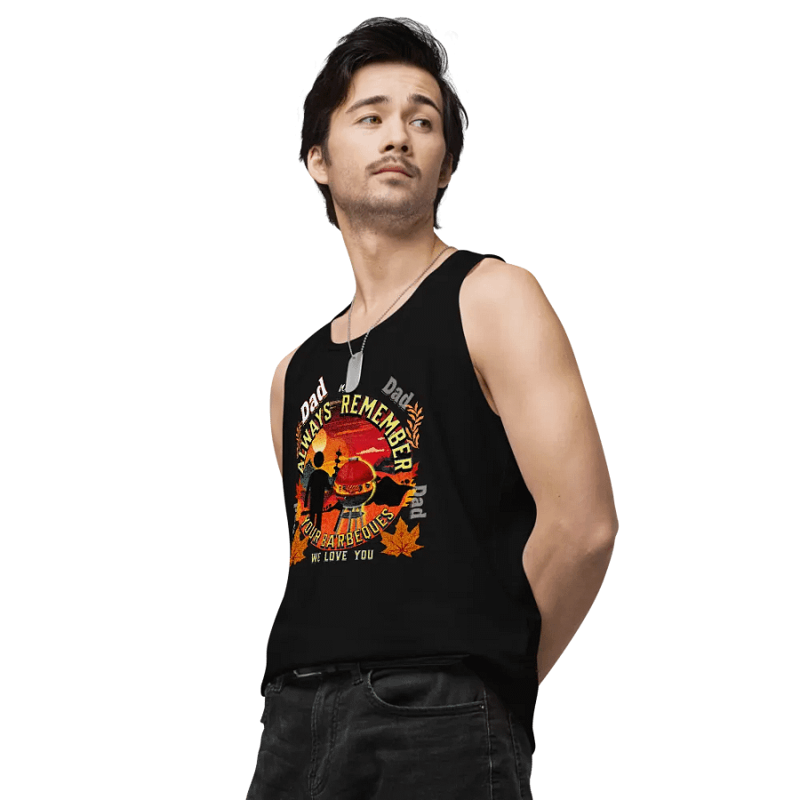 Dad ‘we always remember your Barbecue’ Mens fathers day t shirt product image (4)