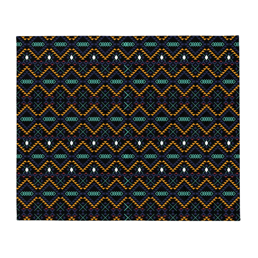 Miniature Triangles Design Throw Blanket product image (2)