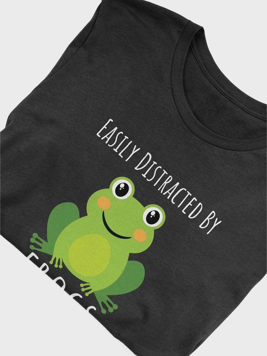 Easily Distracted By Frogs - Unisex T-shirt Bella Canvas 3001 product image (15)