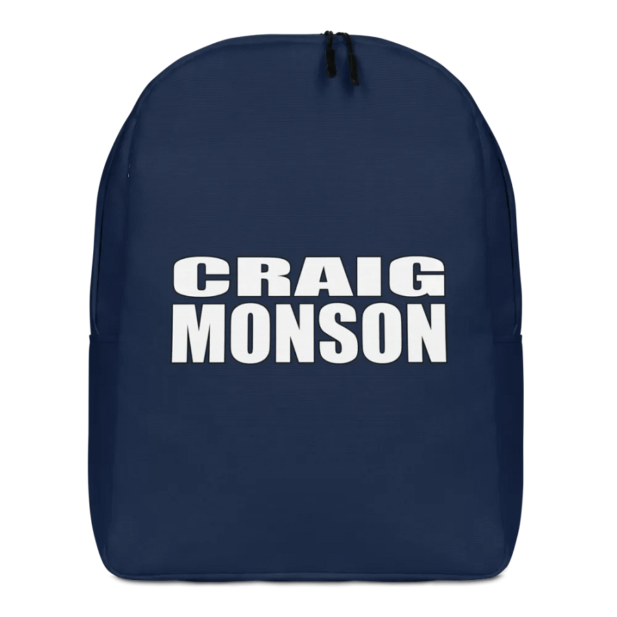 Backpack by Craig Monson (Navy Blue) product image (1)
