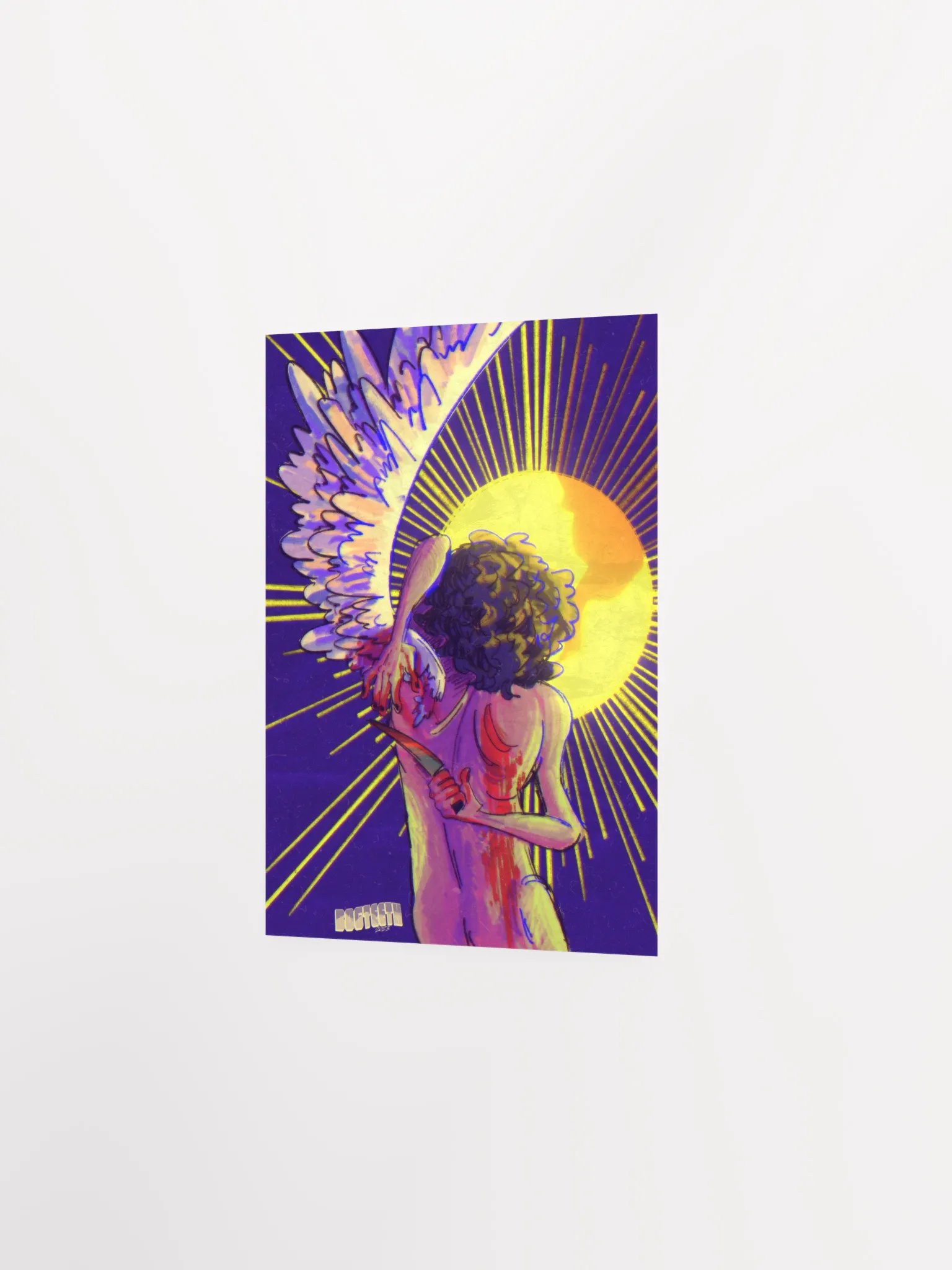 Fallen Angel Print product image (2)
