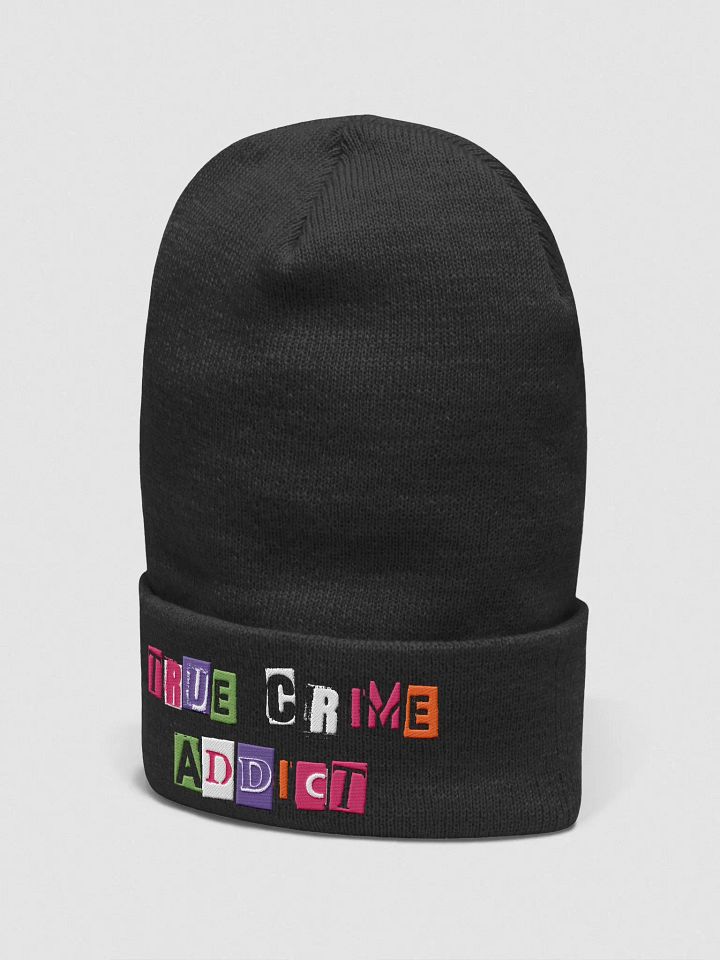 True Crime Addict Beanie product image (2)