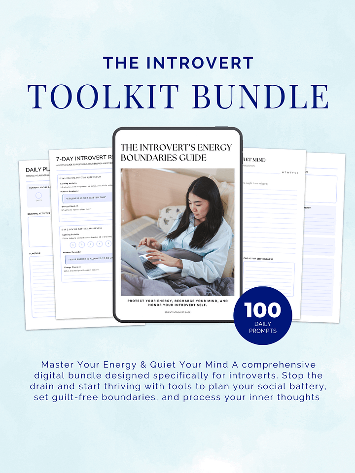 The Introvert Toolkit Bundle (Digital Download) product image (1)