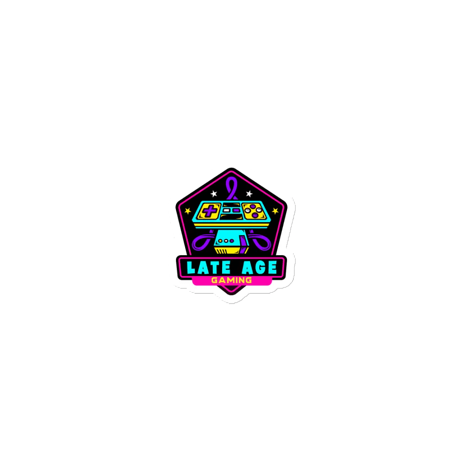 Late Age Gaming Die-Cut Magnets product image (1)