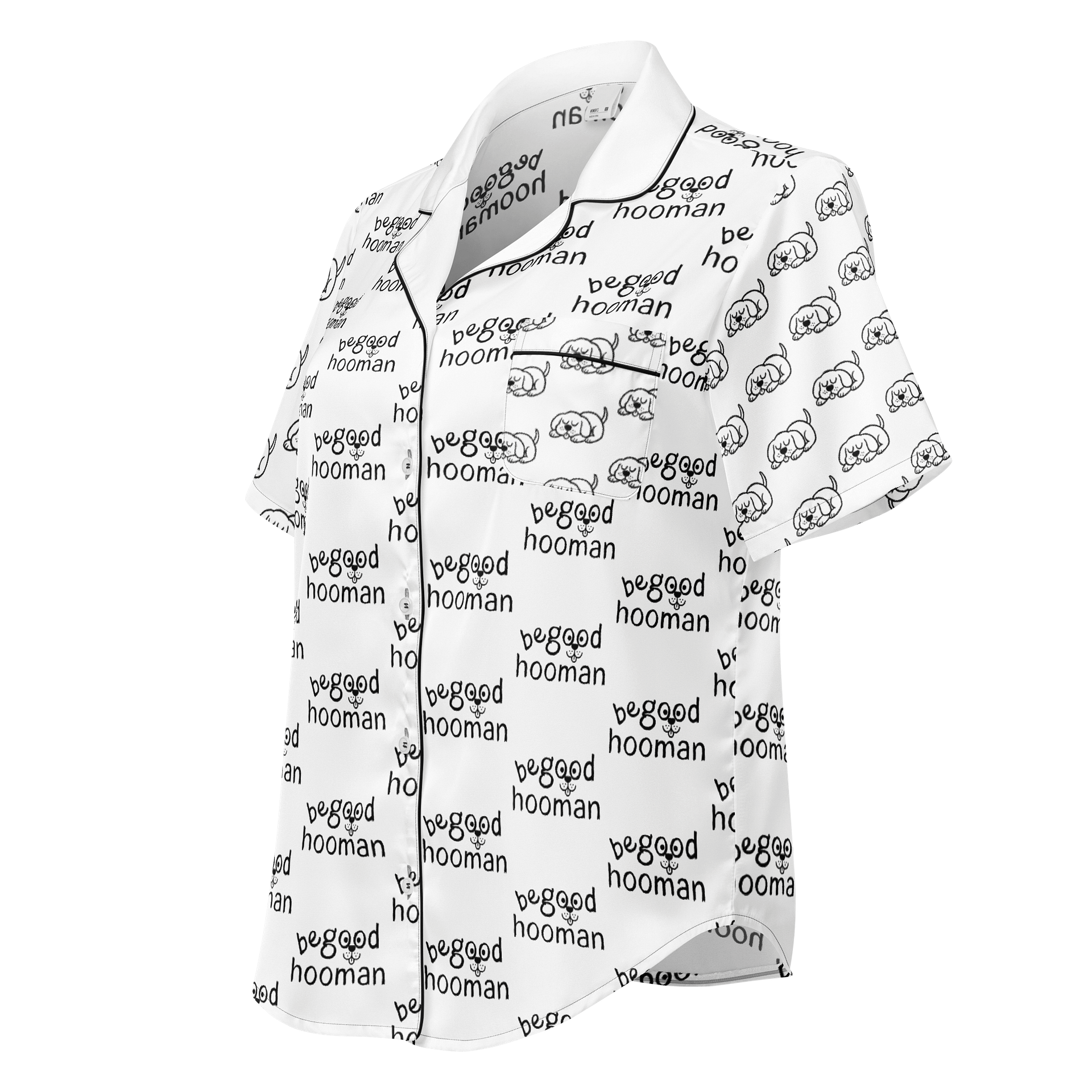 Be Good Hooman™ Women's Pajama Top product image (1)