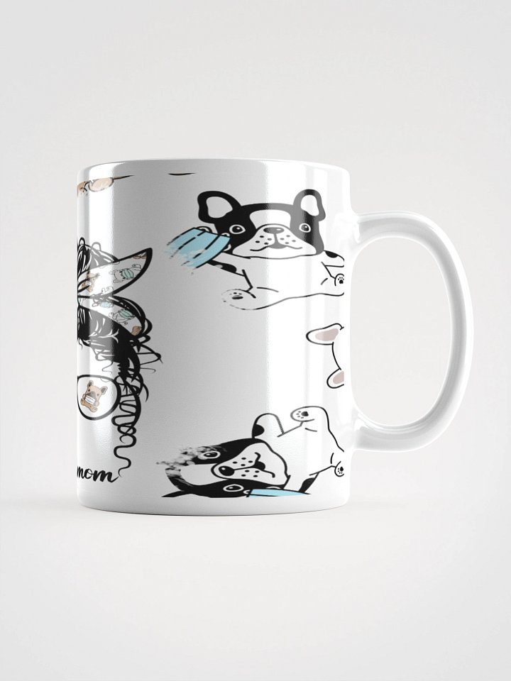 Dogmom Delight White Glossy Mug product image (2)