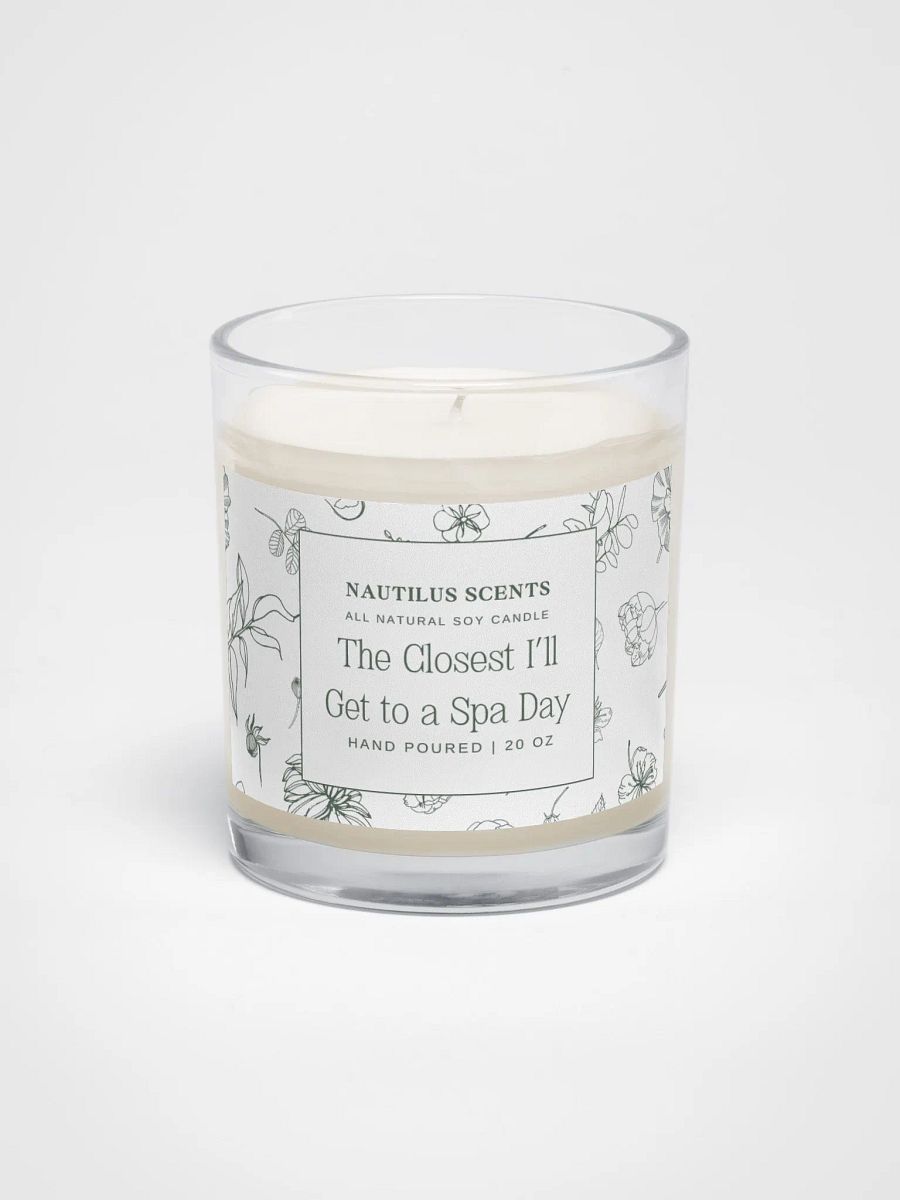 Spa Day in a Jar Soy Wax Candle product image (1)