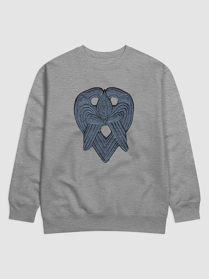 The Raven God - Woden Range Sweater with sleeve print product image (1)