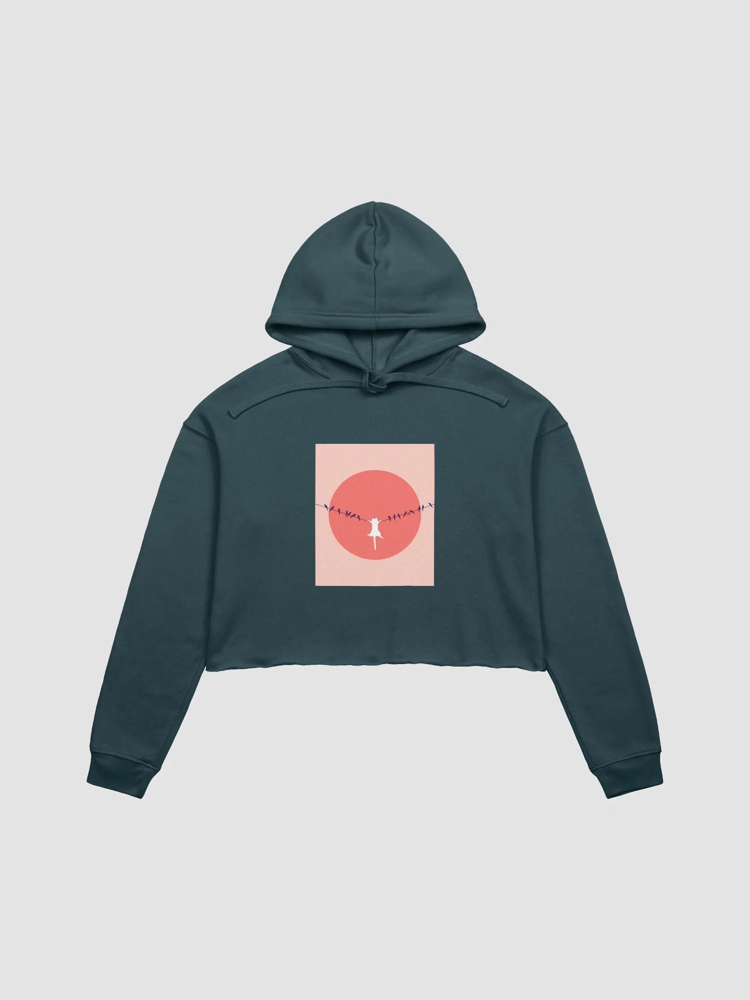 Kitty Hanging Crop Hoodie product image (5)