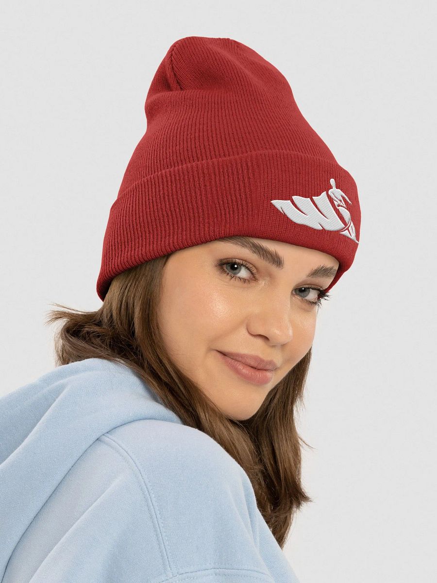 Wisconsin Waterski Beanie (Red) product image (4)