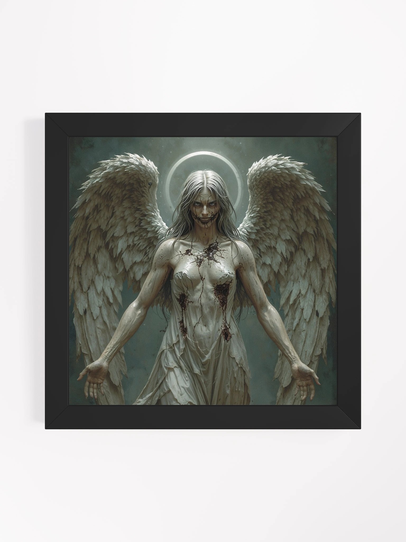 Angel of the Beautiful Ruin Framed Print product image (2)