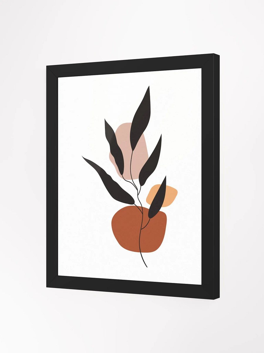 Abstract Plant Framed Matte Poster product image (35)