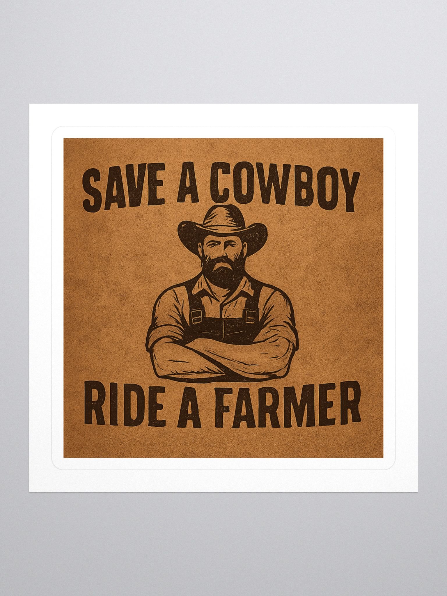 Save a Cowboy Kiss Cut Stickers product image (1)