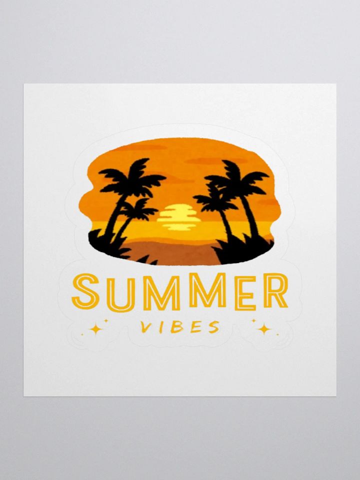 Summer Vibes Sticker product image (1)
