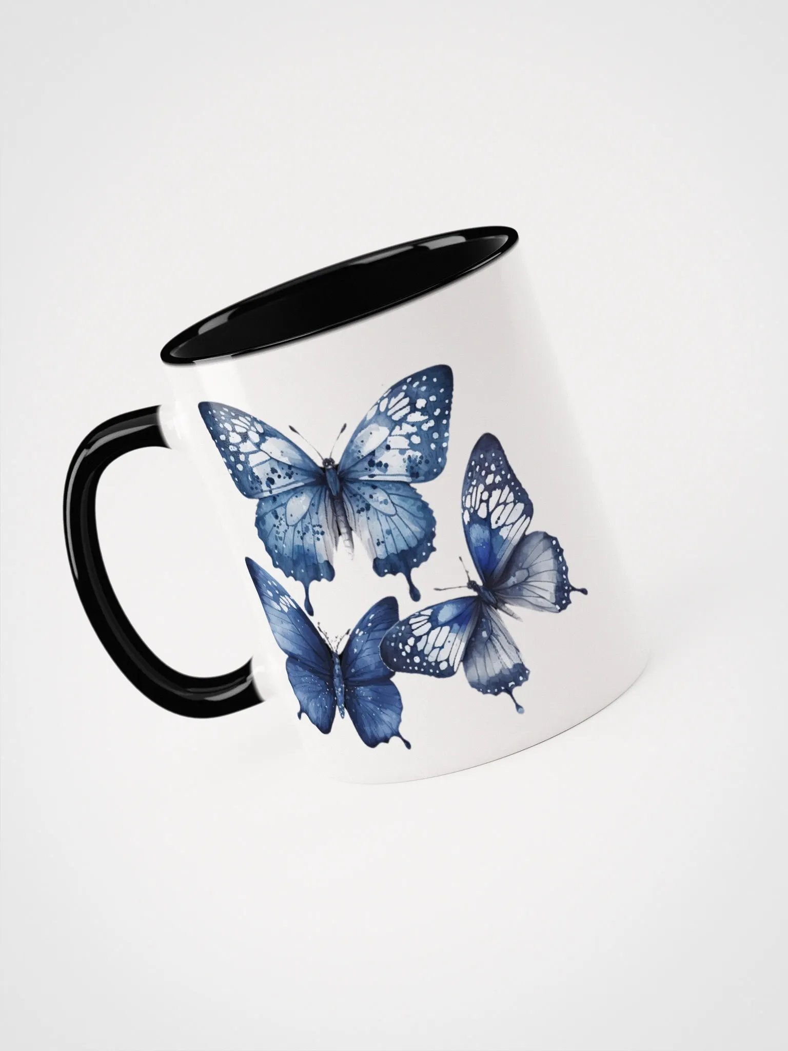 Pastel Blue Butterflies Mug product image (3)