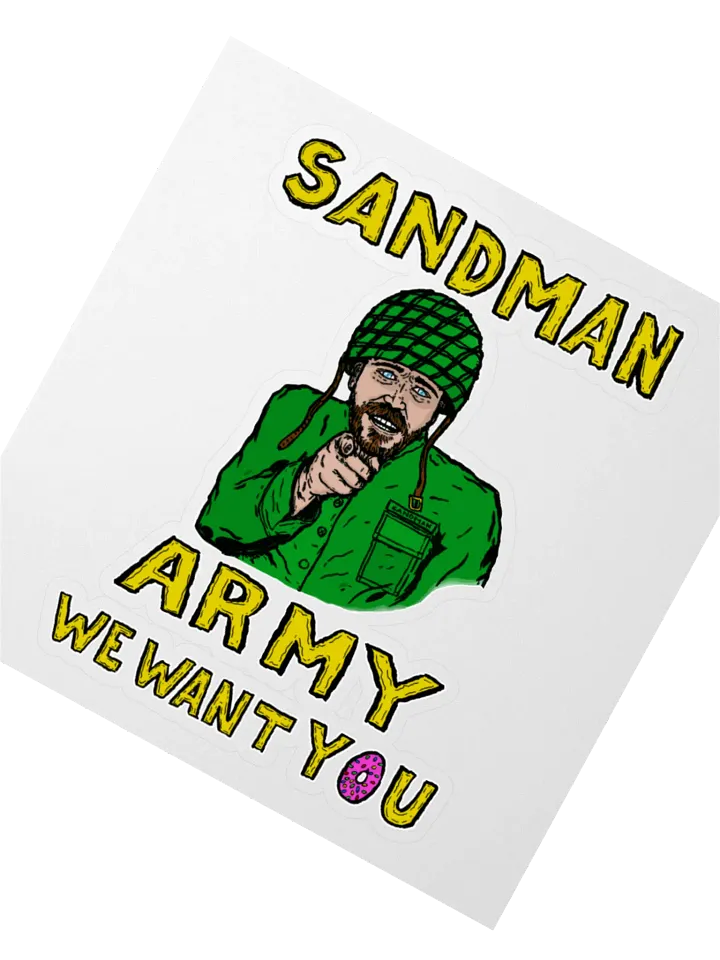 Sandman Army Sticker product image (2)