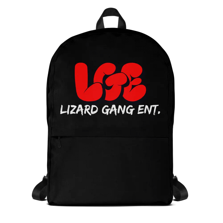 LGE Logo Backpack (Red Bubble Logo) product image (1)
