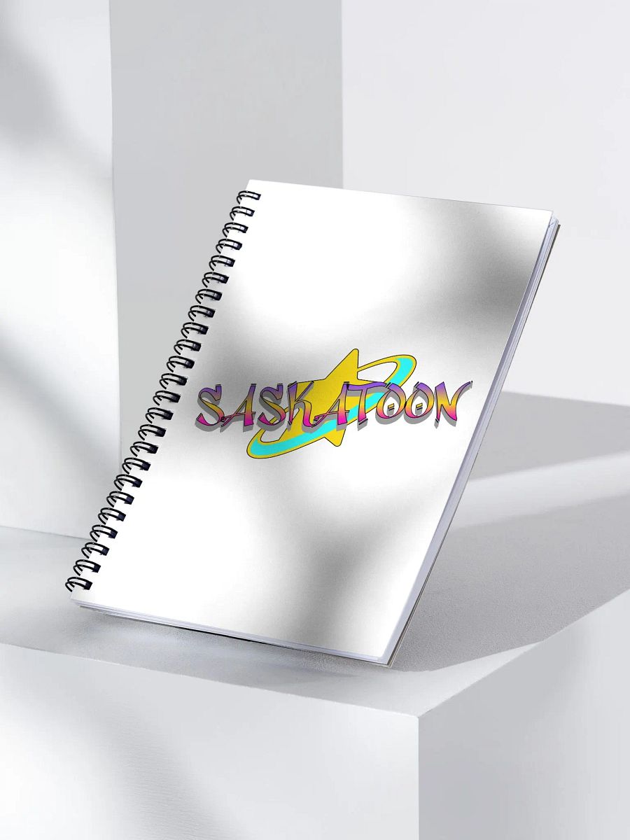 Saskatoon Star Vibrant Spiral Notebook product image (3)