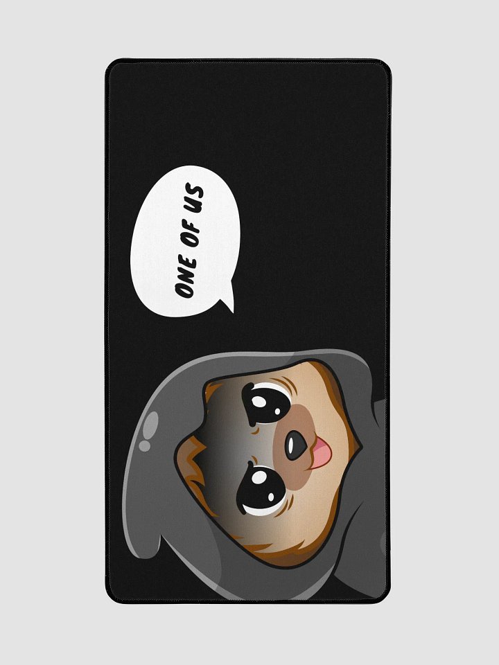 One of Us desk mat reversed (15.5" x 31.5" // 39cm x 80cm) product image (2)