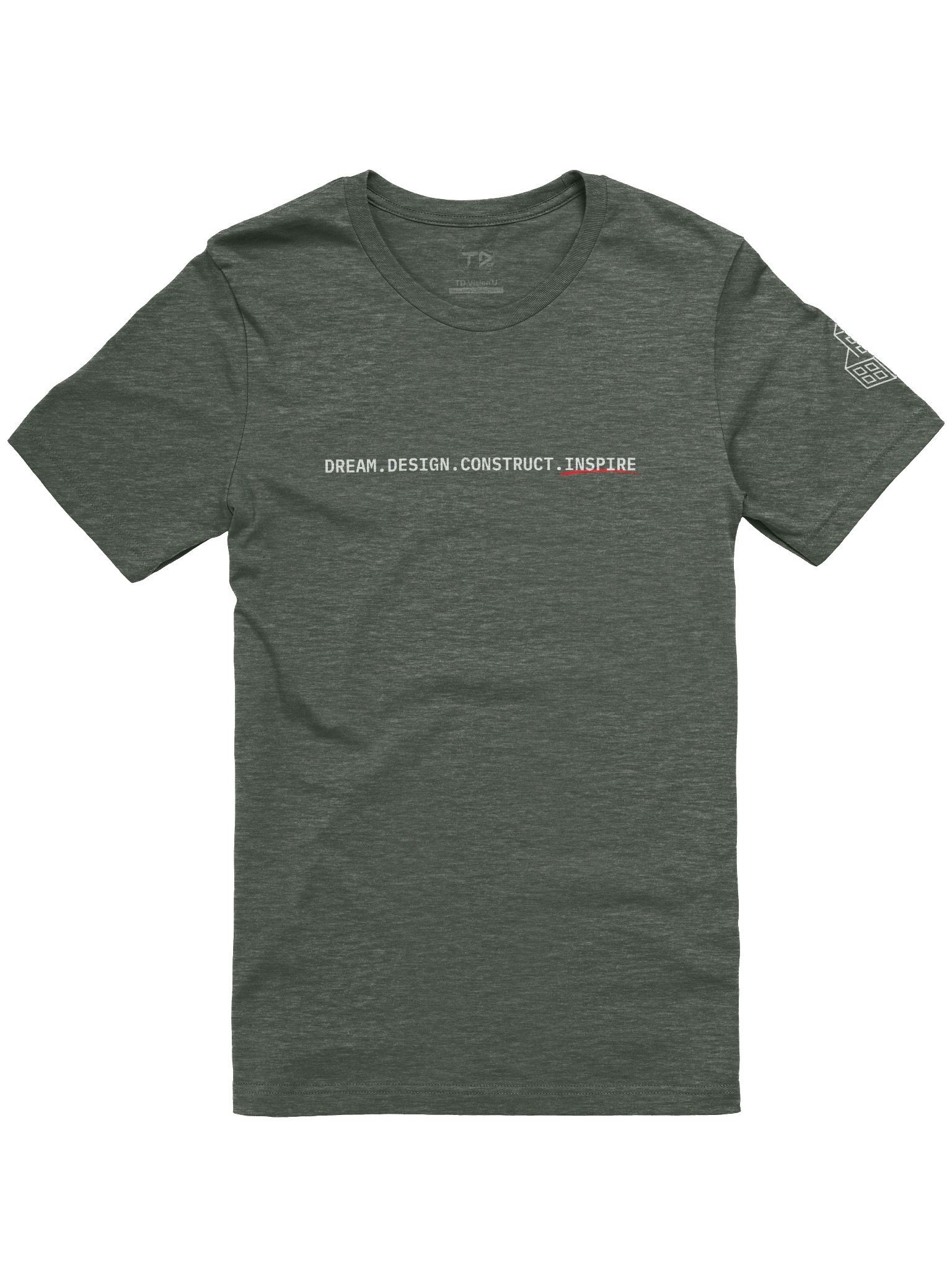 Dream. Design. Construct. Inspire Tee product image (6)
