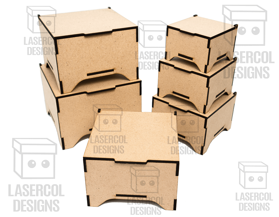 Boxes Bundle (Set 5, 6) - Laser Cut Files product image (2)