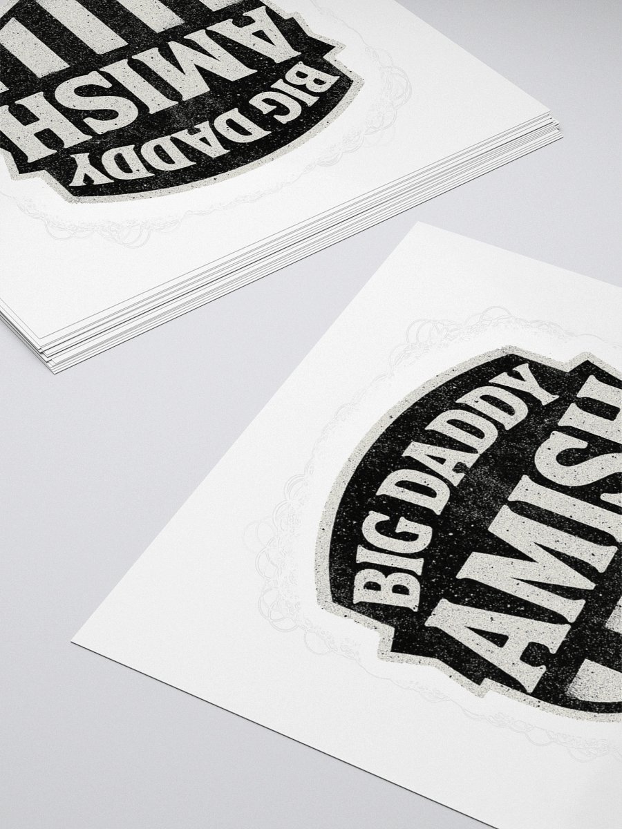 Big Daddy Amish Sticker product image (4)