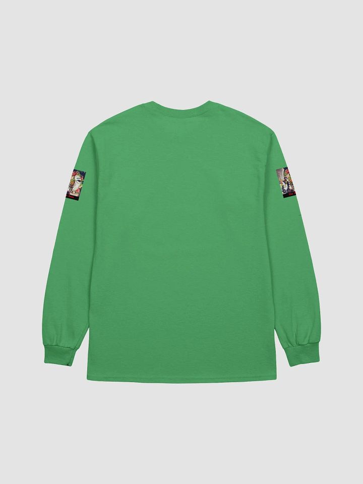 The Rose Long Sleeve Green Tee product image (2)